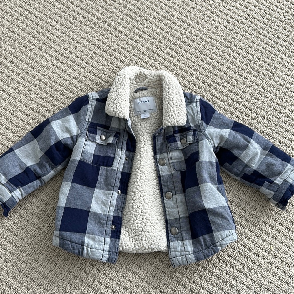 Old navy plaid coat